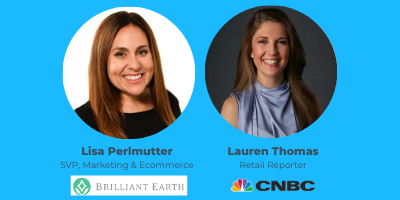 brilliant earth and cnbc on conversations with commercenext