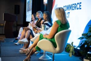 Group of speakers at CommerceNext