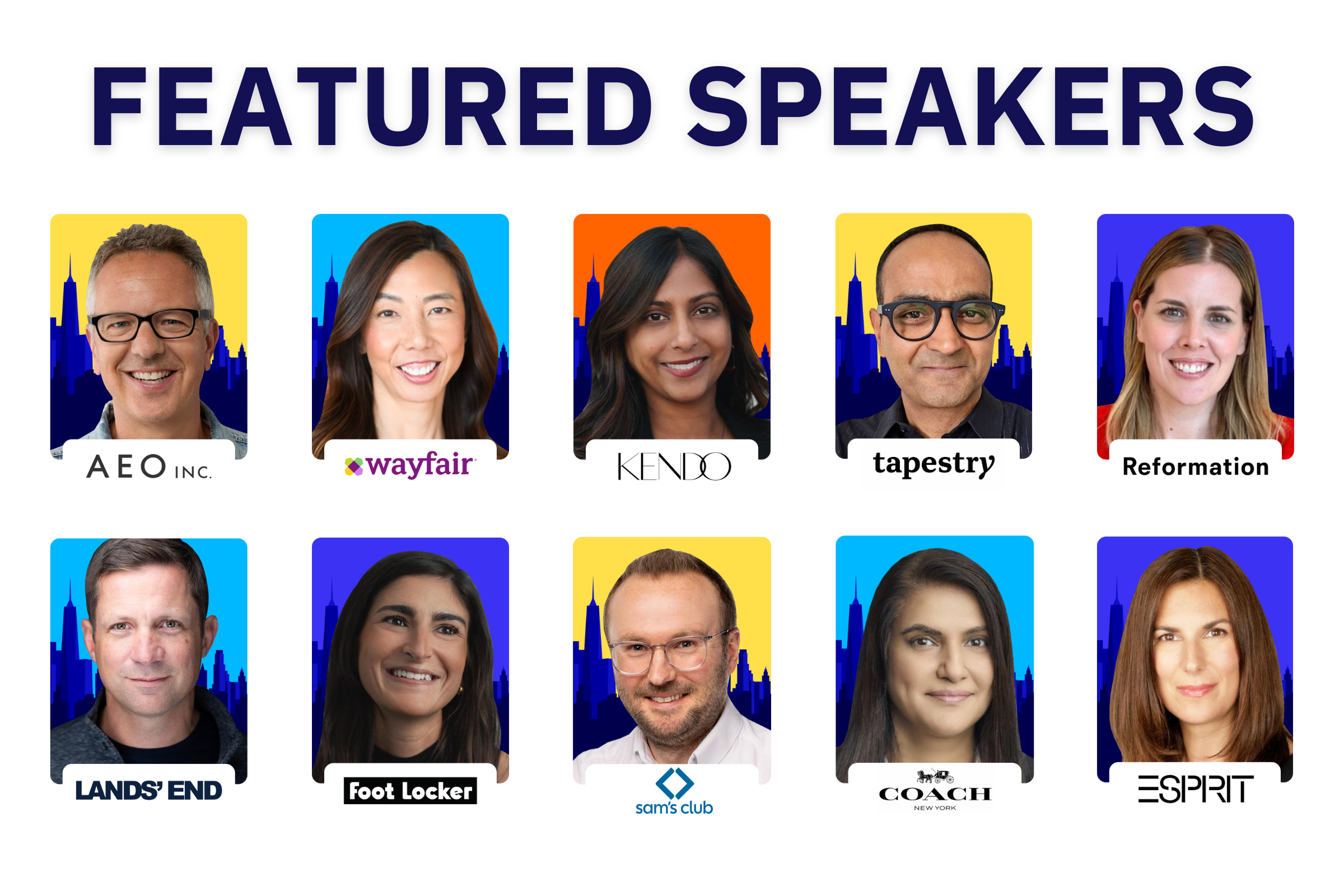 Featured speakers | Kim Waldman | Craig Brommers | Fiona Tan | Tom Ward