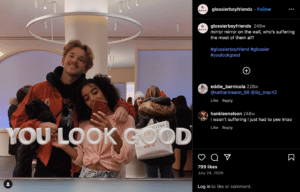 Glossier's Instagram